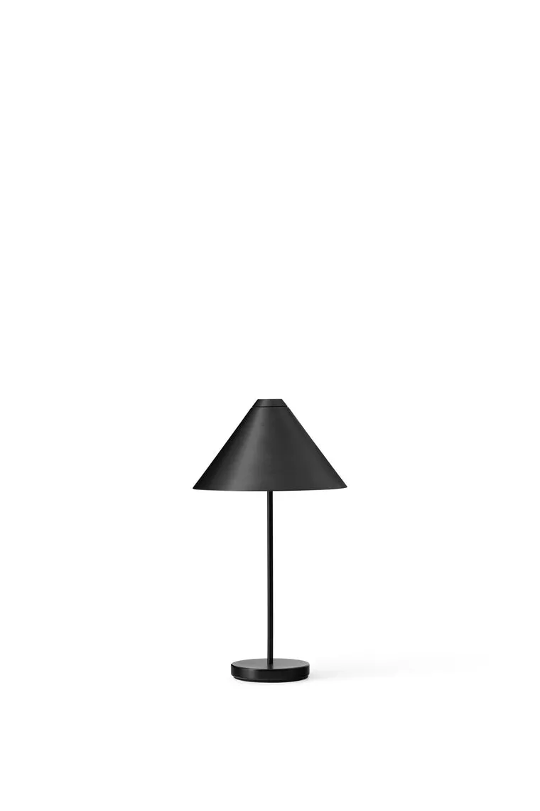 Brolly bærbar bordlampe - Svart