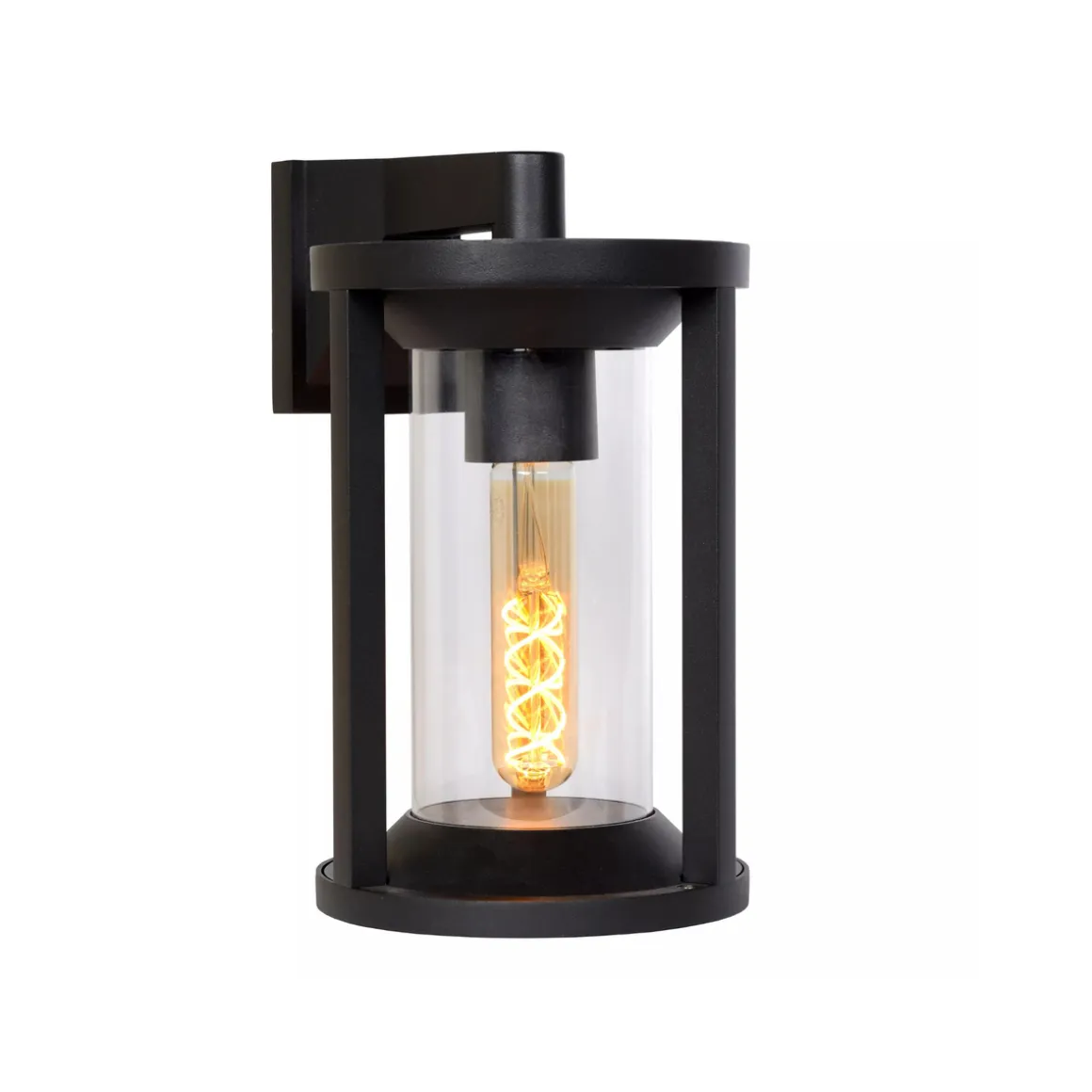 Cadix utendørs vegglampe - Svart
