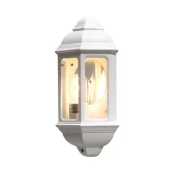 Cagliari vegglampe utendørs IP43 - Hvit