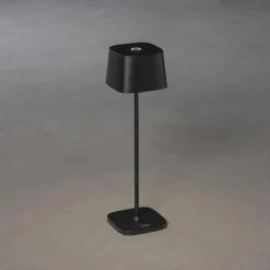 Capri bordlampe oppladbar utendørs IP54 - Svart
