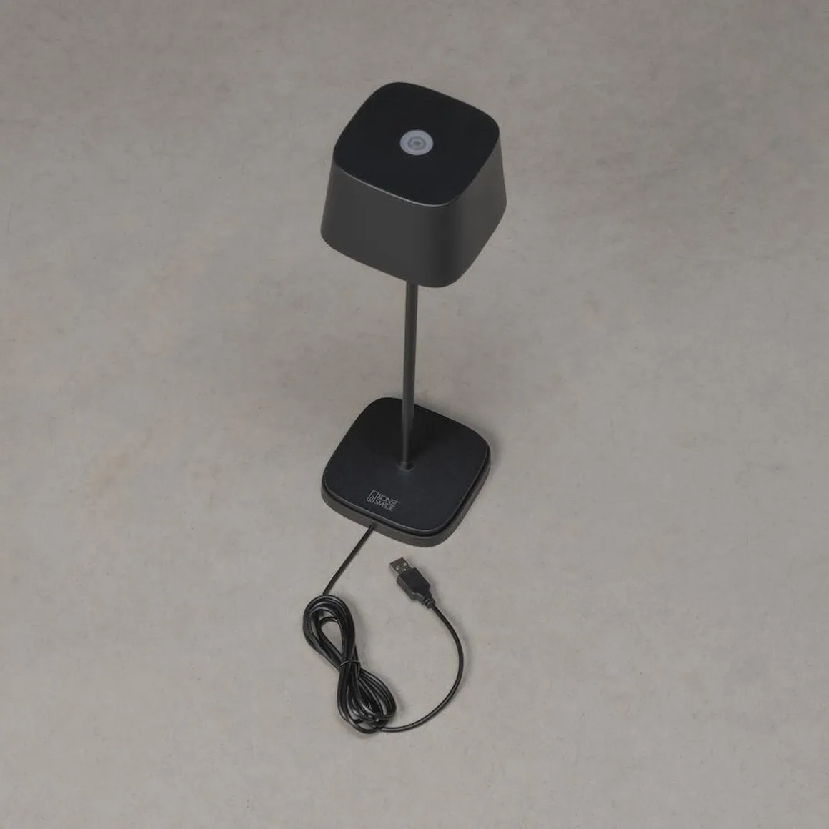 Capri bordlampe oppladbar utendørs IP54 - Svart