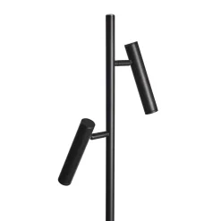 Carlo dobbel gulvlampe LED - Svart