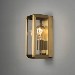 Carpi vegglampe utendørs H30 cm IP44 - Messing