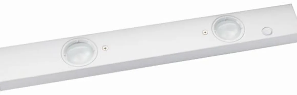 Chef pluss hvit 2 x 4,5W LED 2700K