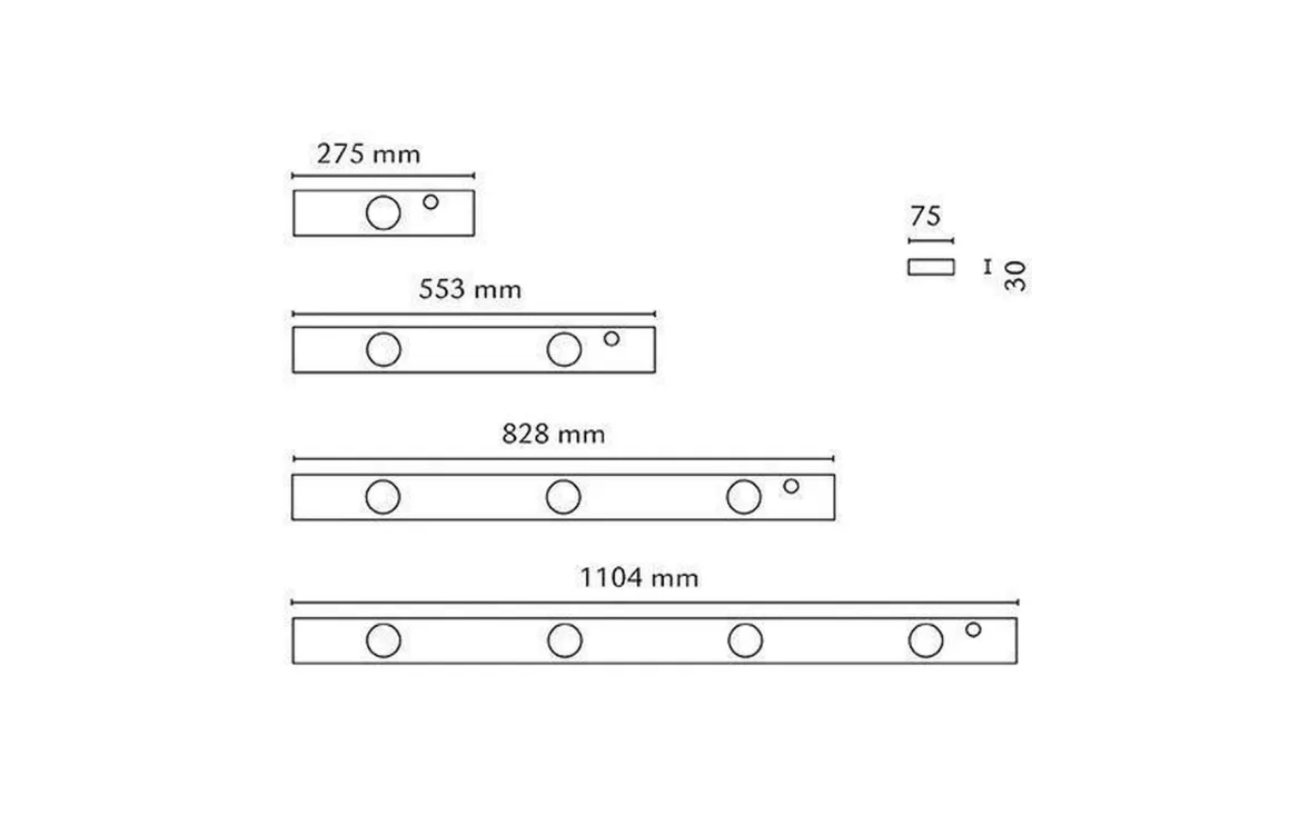 Chef 4X5W LED 2700 Kelvin Ra>90 - Hvit