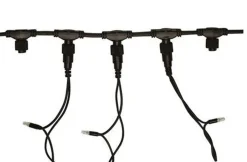 Chrissline fordeler 5 uttak 110 cm - Svart