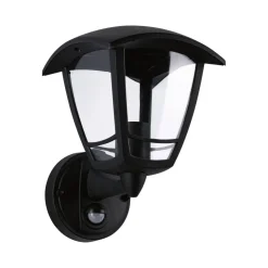 Classic vegglampe opp utendørs IP44 - Med bevegelsessensor