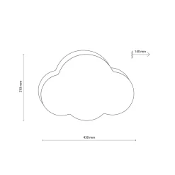 Cloud mini tak/vegglampe