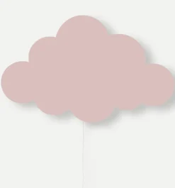 Cloud / Sky vegglampe - rosa