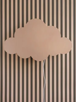 Cloud / Sky vegglampe - rosa