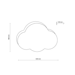 Cloud tak/vegglampe