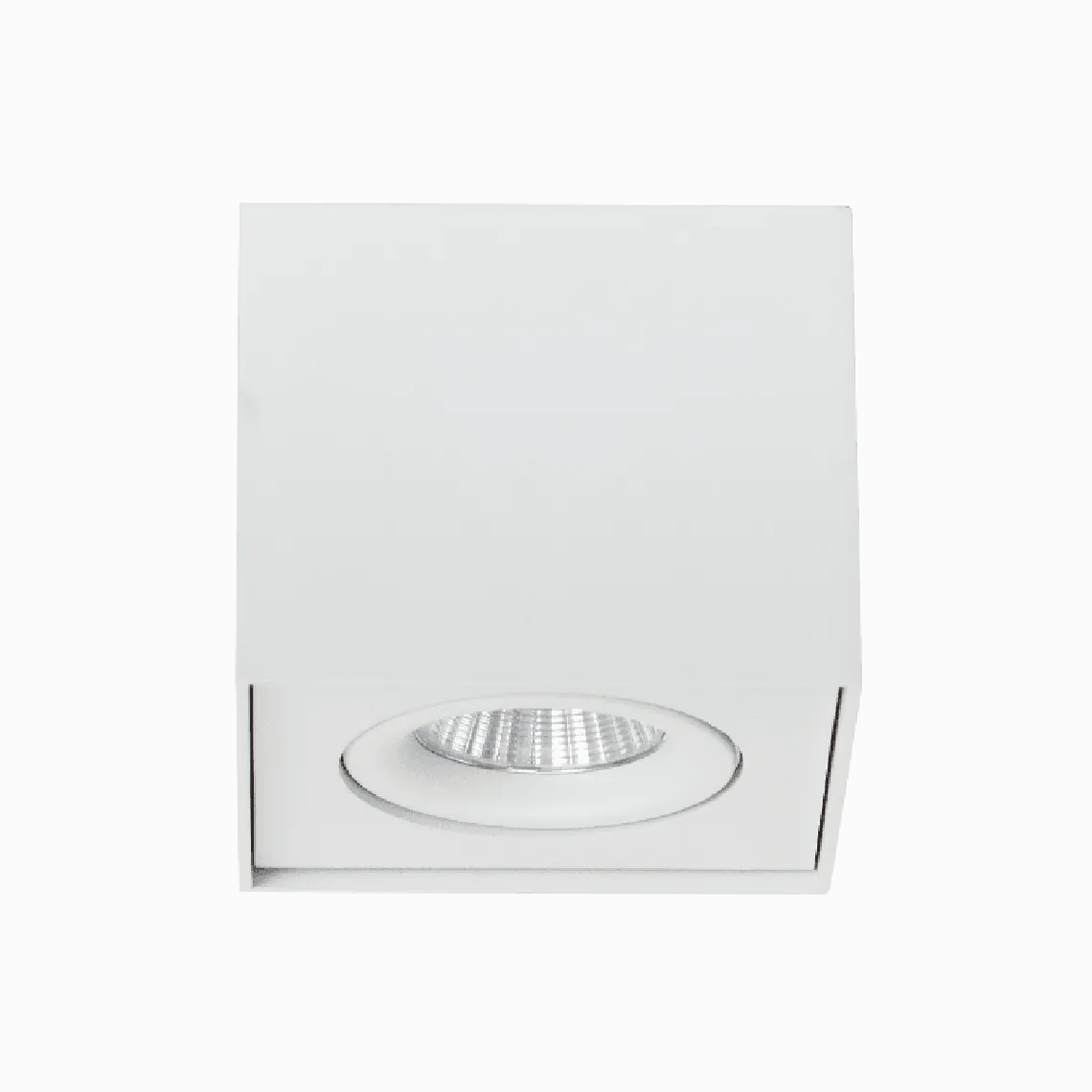 Cobra 360° Rotatable Surface downlight 8W 2000-3000K Dim2Warm IP20 - Hvit