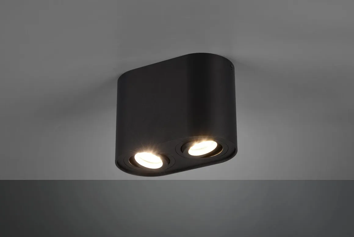 Cookie taklampe 2 - Svart