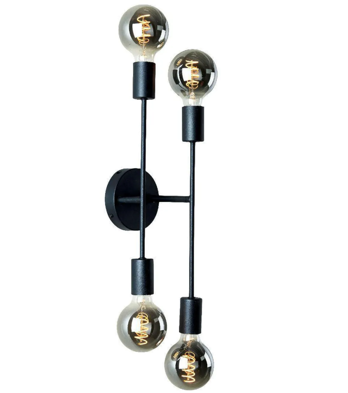 Cross tak/vegglampe 4 lys