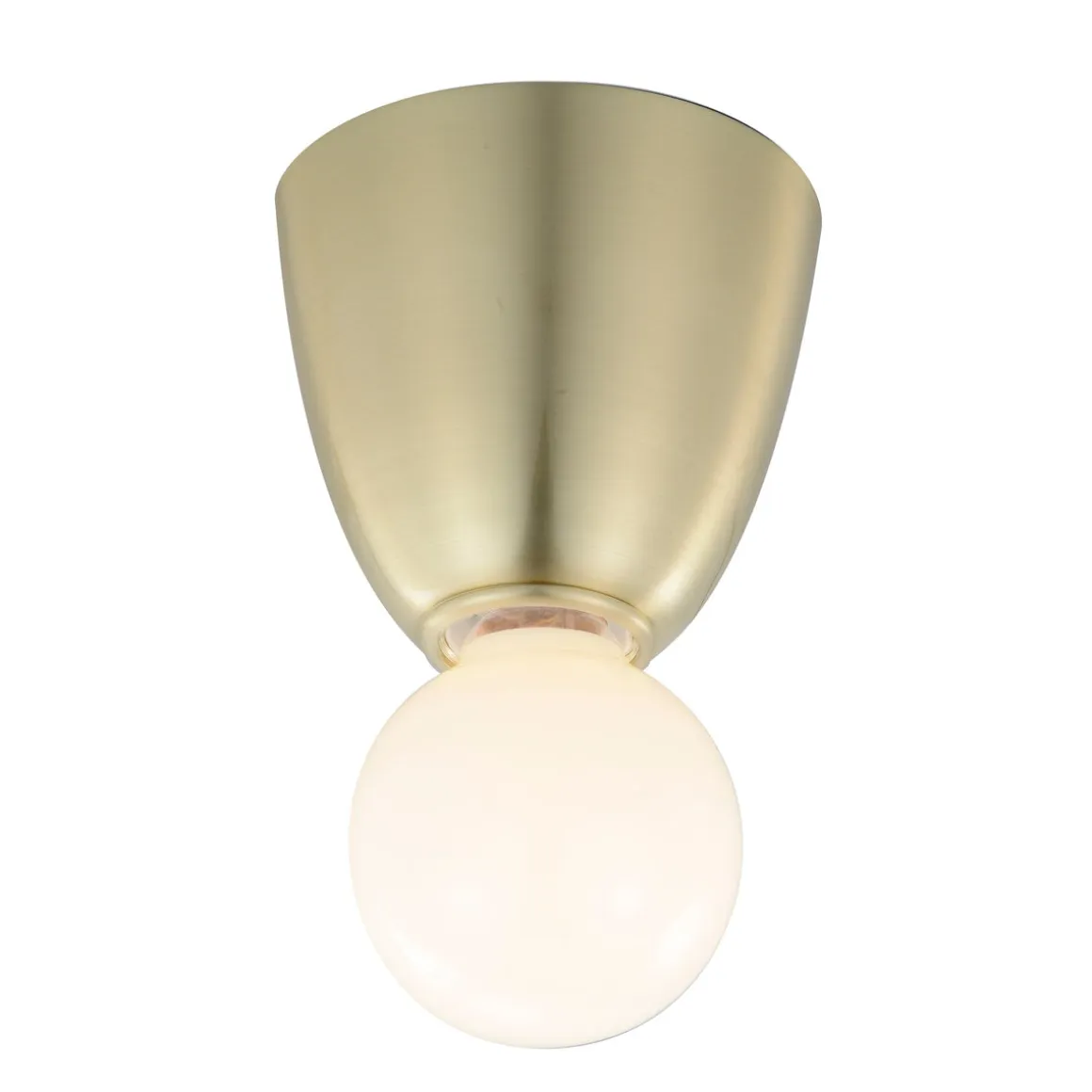 Cup 110 taklampe - Messingfarget