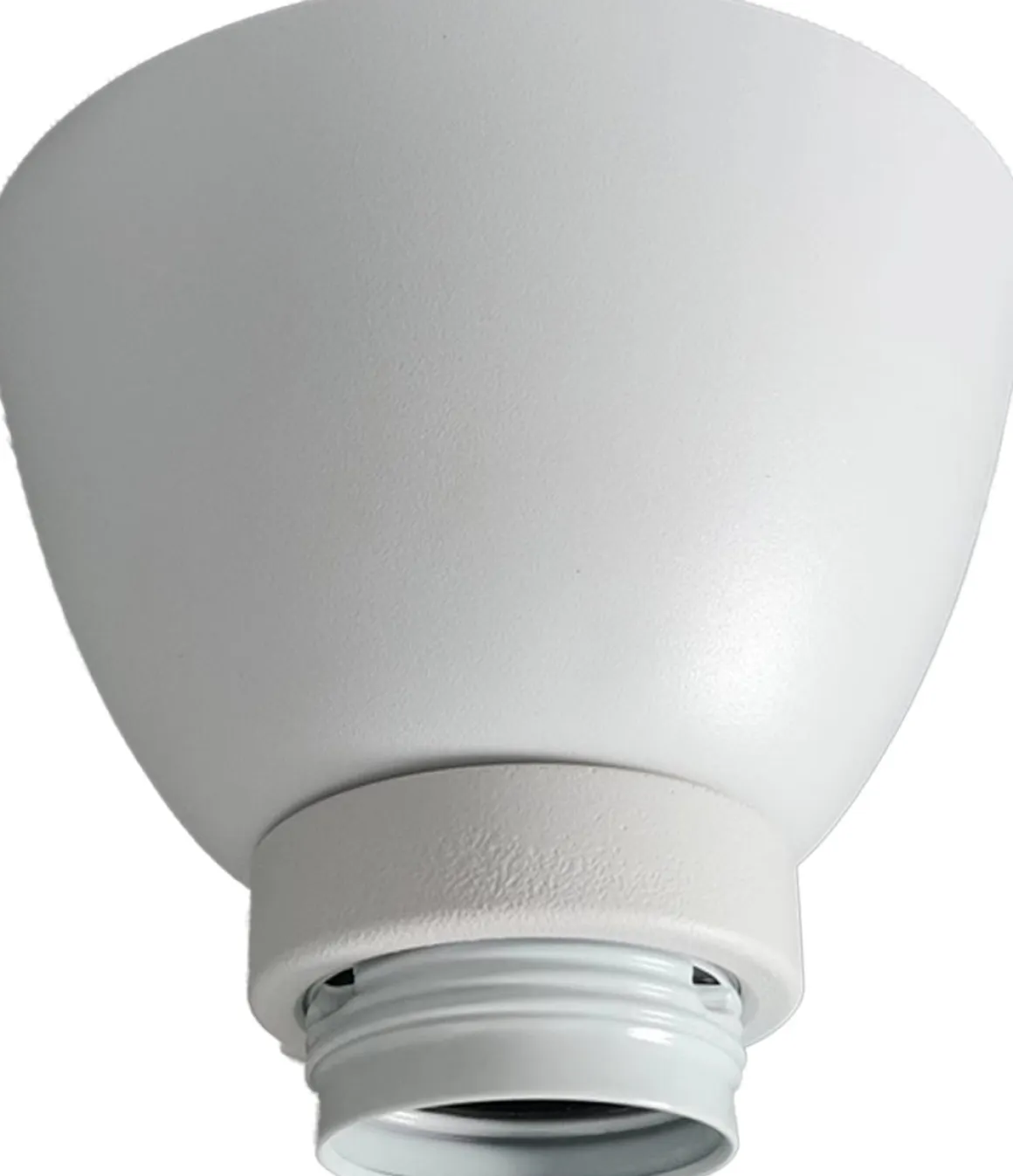 Cup 105 taklampe m/feste til skjerm/kuppel uten skjerm/kuppel E27 - Hvit
