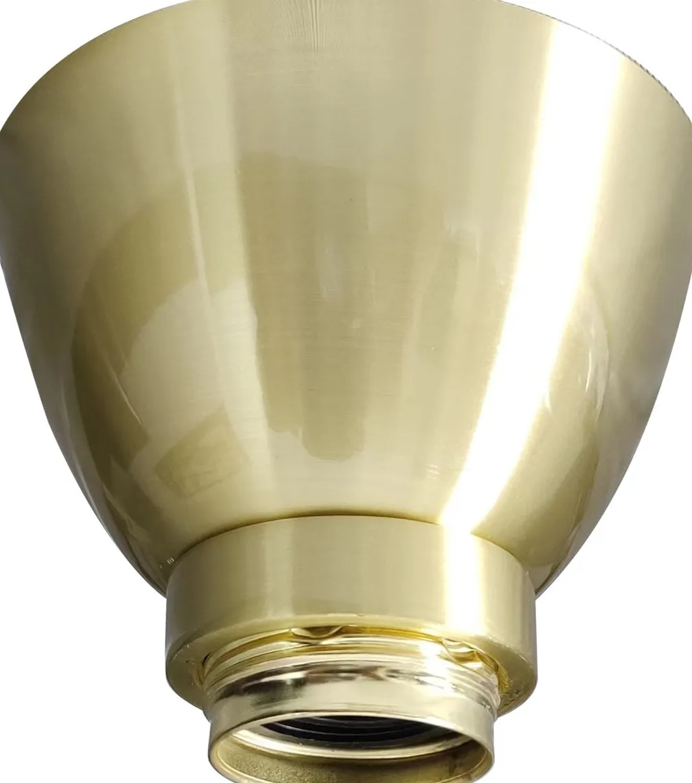 Cup 105 taklampe m/feste til skjerm/kuppel uten skjerm/kuppel E27 - Messingfarget