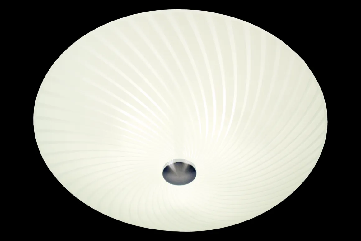 Cyklon taklampe 50 cm - Hvit