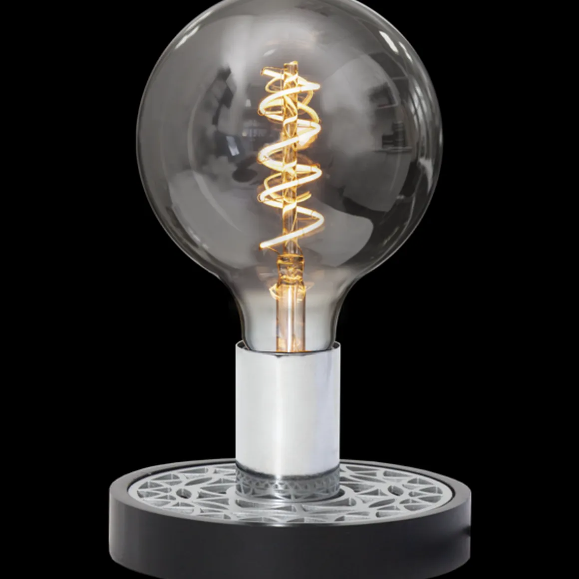 Decoration Smoke E27 4 Watt 125 mm - Dimbar
