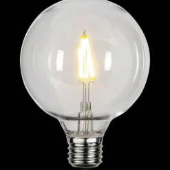 Dekorativ utendørs LED filament E27 95mm 2700K Plast
