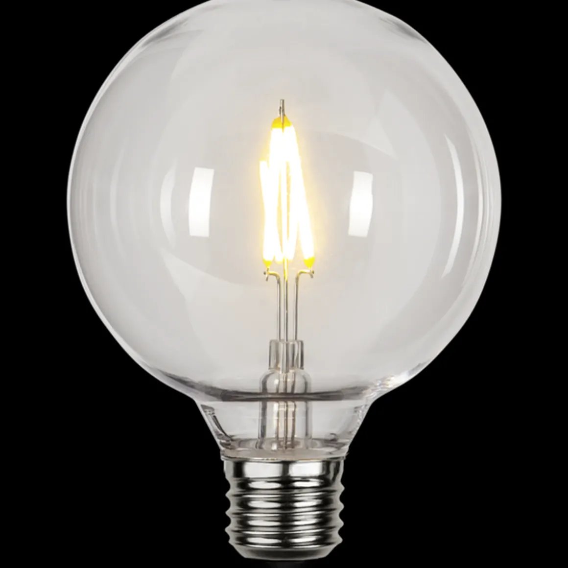 Dekorativ utendørs LED filament E27 95mm 2700K Plast