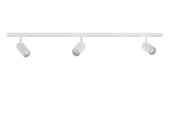 Designline Tube komplett 1 meter spotskinne med 3 spotter GU10 - Hvit