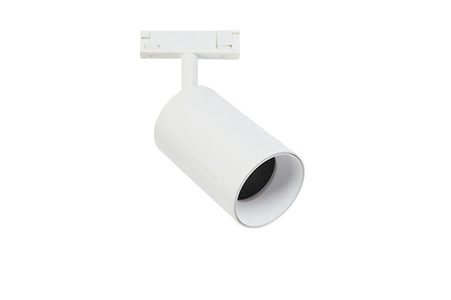 Designline Tube Pro komplett 1,9 meter spotskinne med 4 spotter GU10 - Hvit