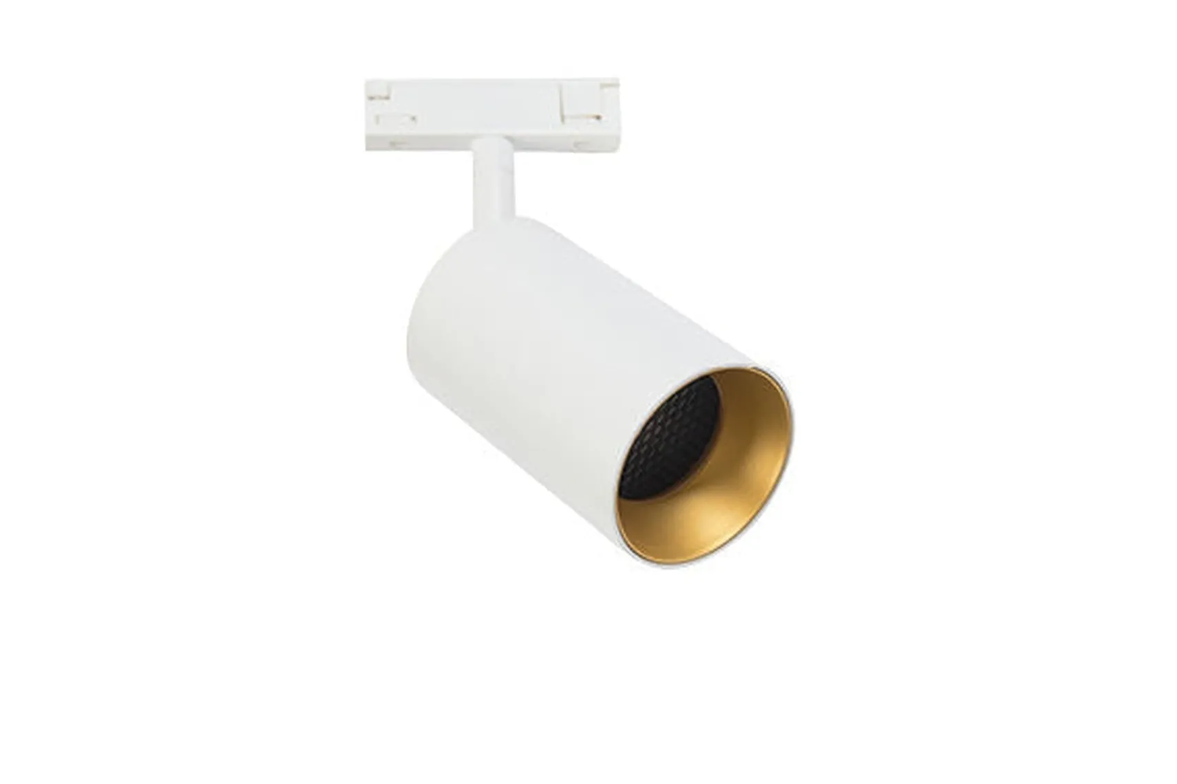 Designline Tube Pro komplett 1,9 meter spotskinne med 4 spotter GU10 - Hvit