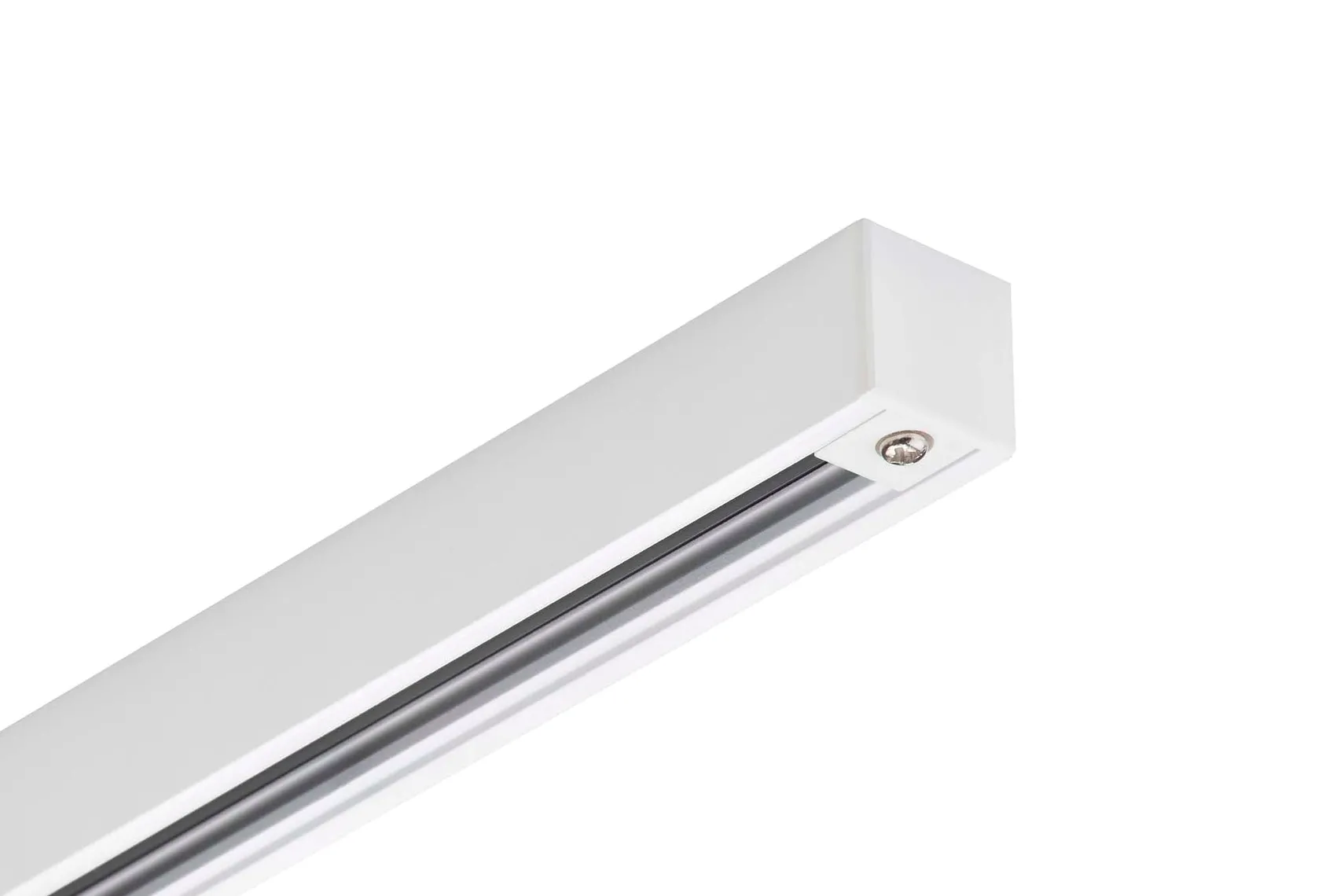 Designline Tube Pro komplett 1,9 meter spotskinne med 5 spotter GU10 - Hvit