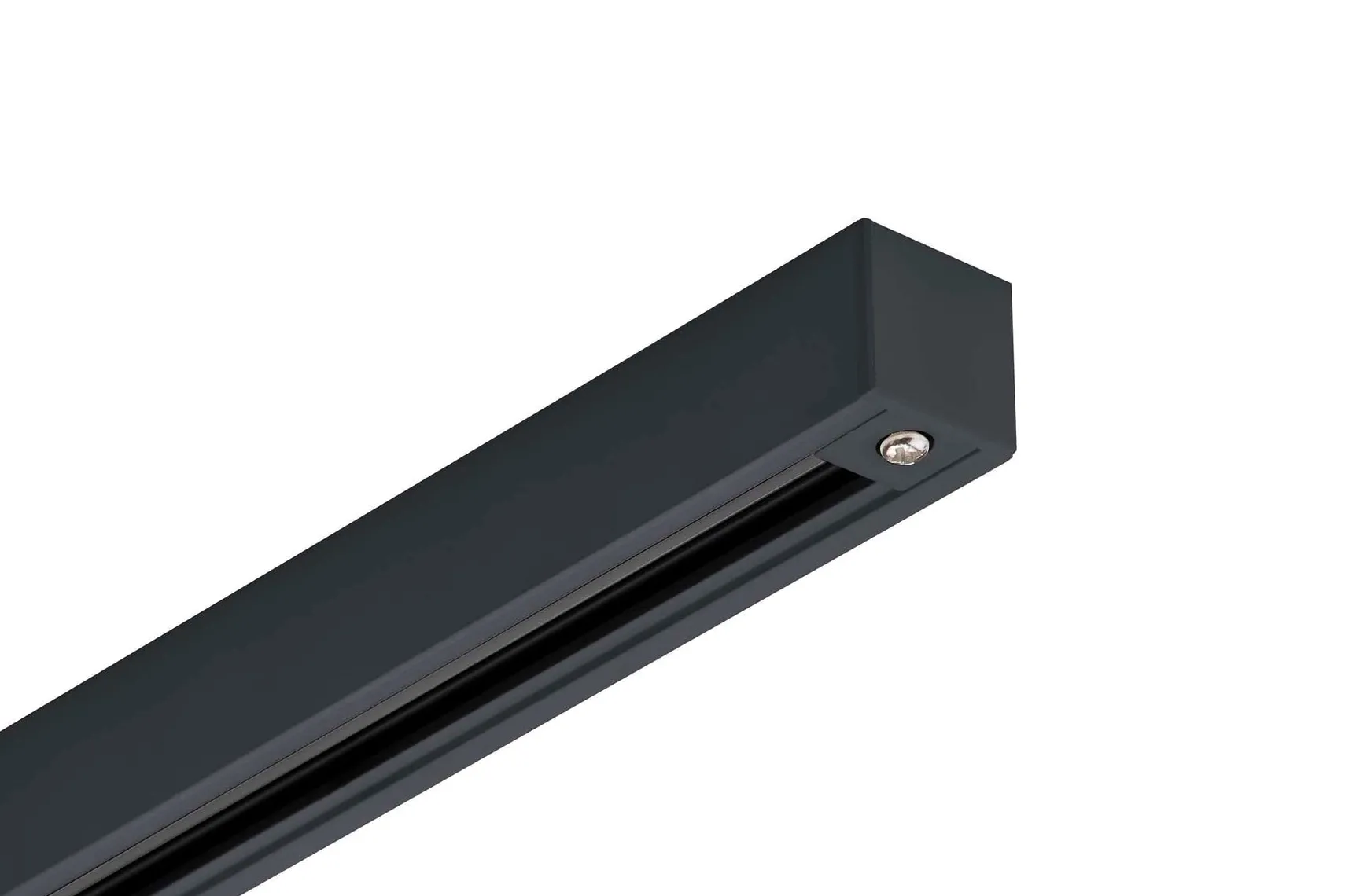 Designline Tube Pro komplett 1 meter spotskinne med 3 spotter GU10 - Svart/Messing