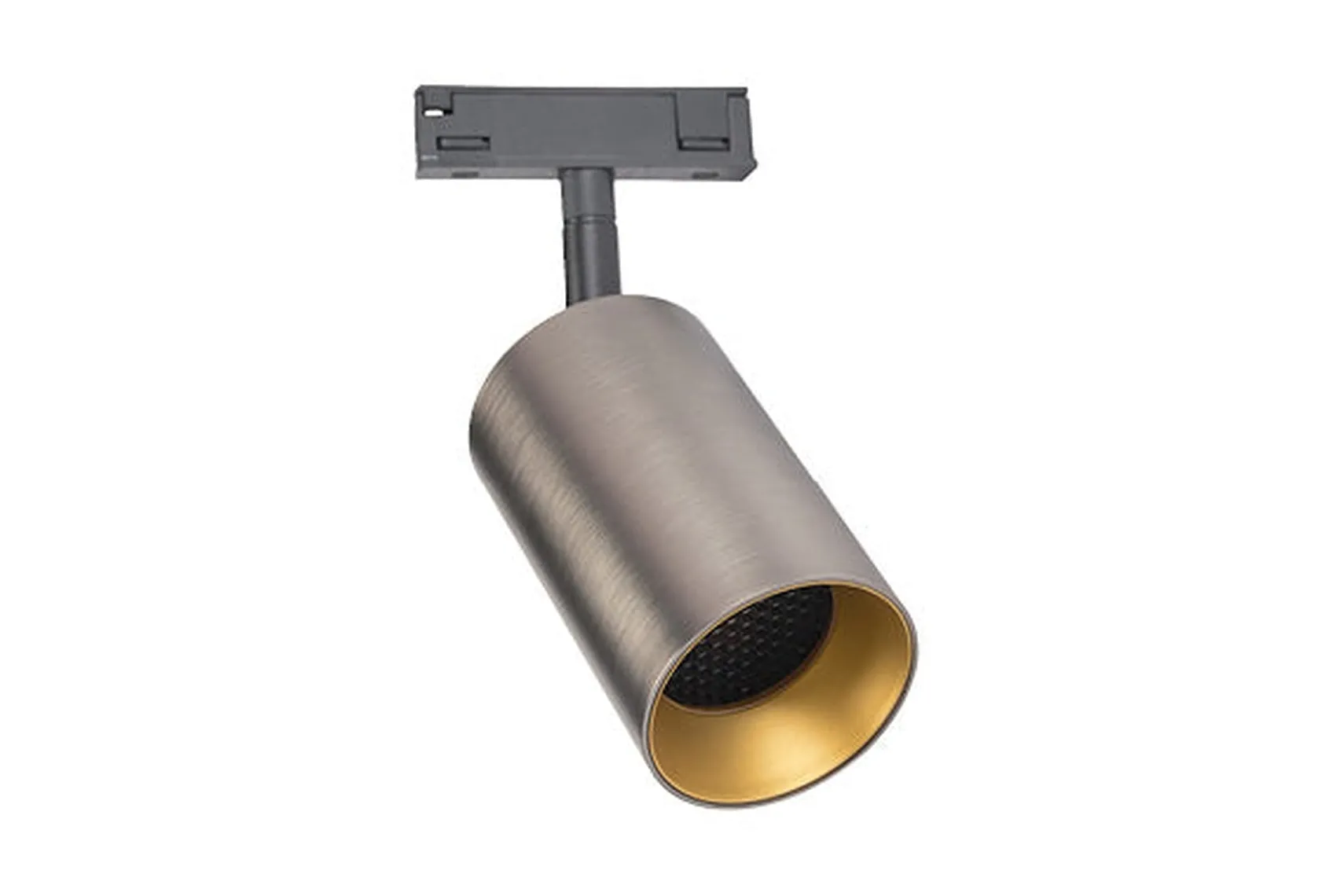 Designline Tube Pro komplett 1 meter spotskinne med 3 spotter GU10 - Svart/Titanium
