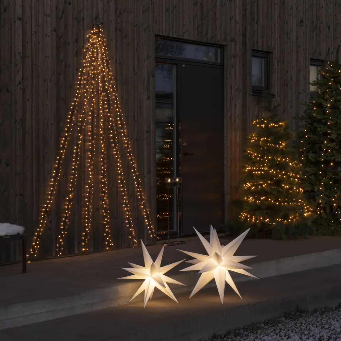 3D plaststjerne 80 cm IP44