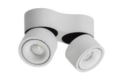 Easy mini W275 Double takspot 2x7W 2700K Dimbar - Hvit