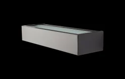 Edge vegglampe opp/ned 10W 4000 Kelvin dimbar IP65 - Grafitt