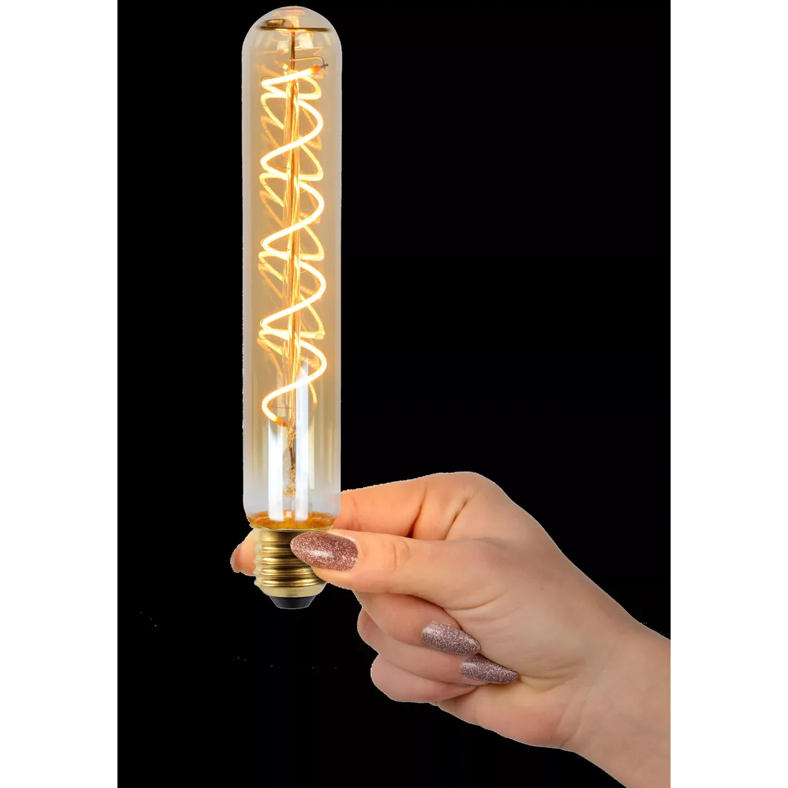 E27 Filament lyspære T32 20 cm 2200 Kelvin 5W Dimbar
