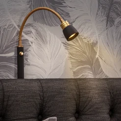 Eketorp vegglampe 1 lys