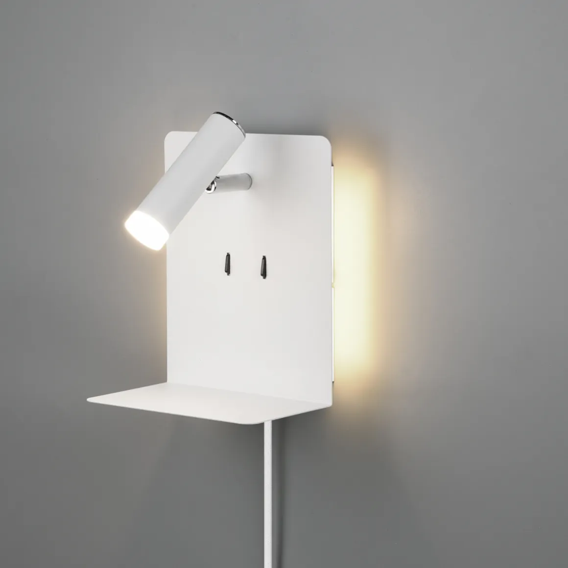 Element vegglampe - Hvit