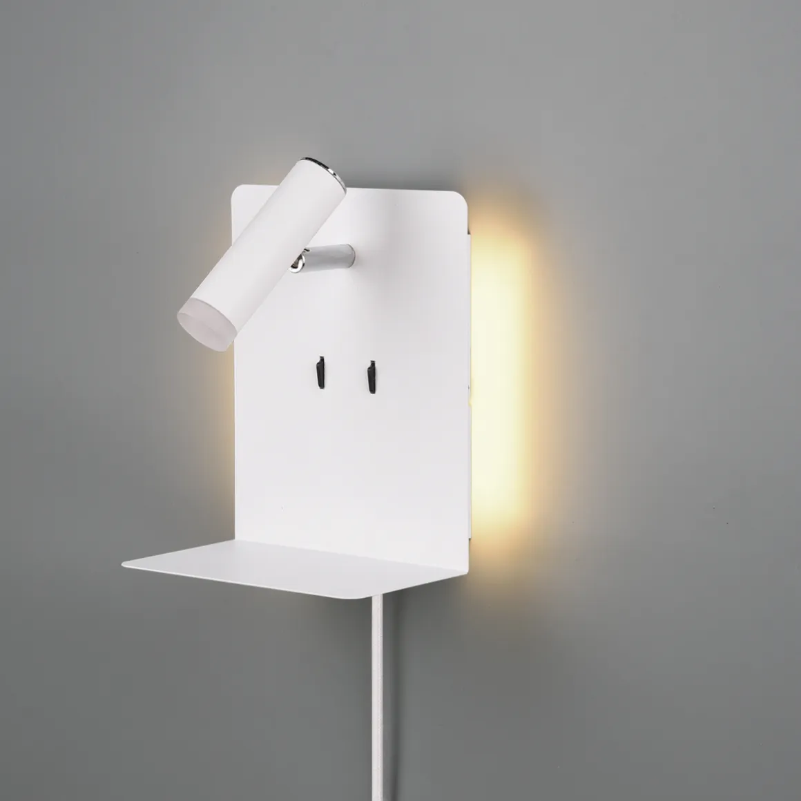 Element vegglampe - Hvit