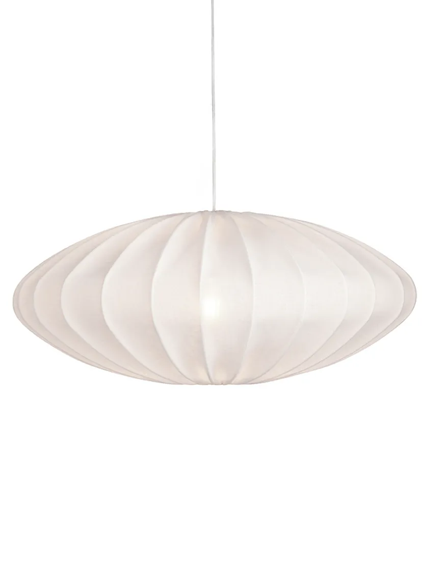 Ellipse 65 taklampe Hvit Lin