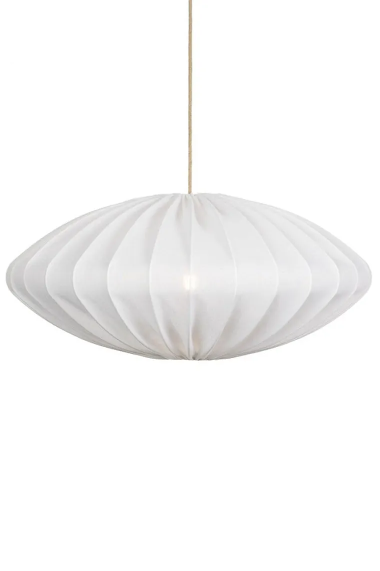 Ellipse 80 taklampe Lin Hvit