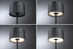 Else bordlampe oppladbar via USB eller solcelle 2700 Kelvin IP44