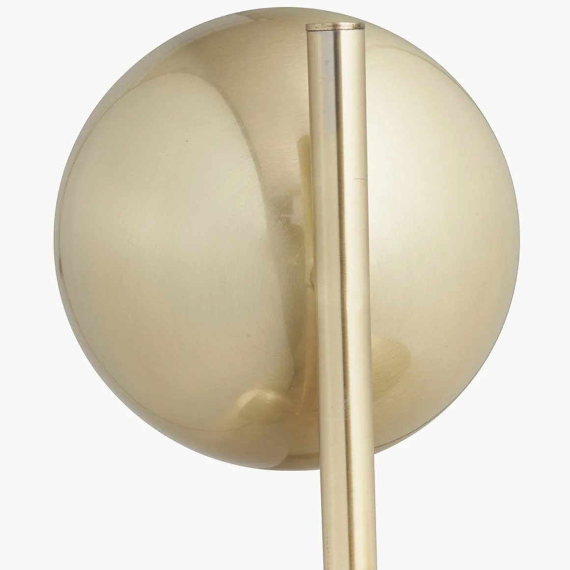 Estelle gulvlampe 141 cm - Opal/Messingfarget