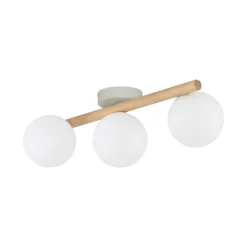 Estera wood taklampe 3-lys