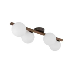 Estera wood taklampe 4-lys