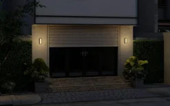 Faro 250 vegglampe utendørs Colour Switch 9W IP65 Dimbar - Antrasitt grå