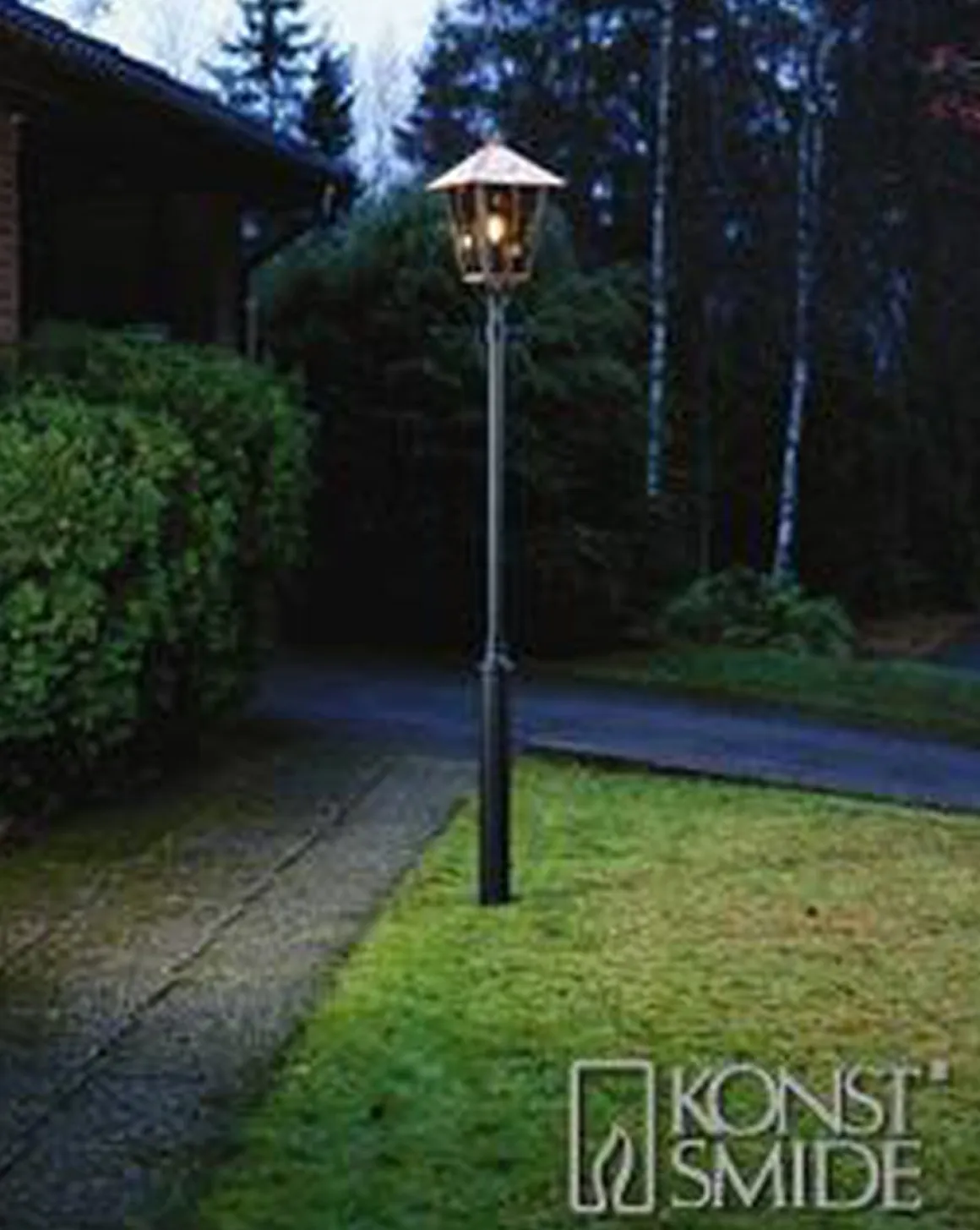 Fenix stolpelykt, kobber