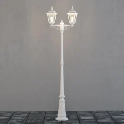 Firenze 2-arm stolpe - Hvit 220cm