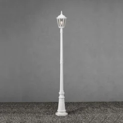 Firenze stolpe - Hvit 210cm