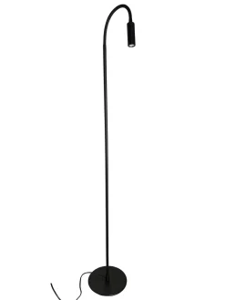 Flexi gulvlampe 3W Dimbar - Svart