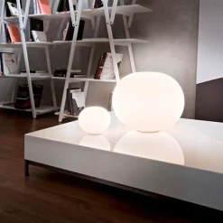 Flos Glo-Ball Basic Zero bordlampe 19cm - med dimmer